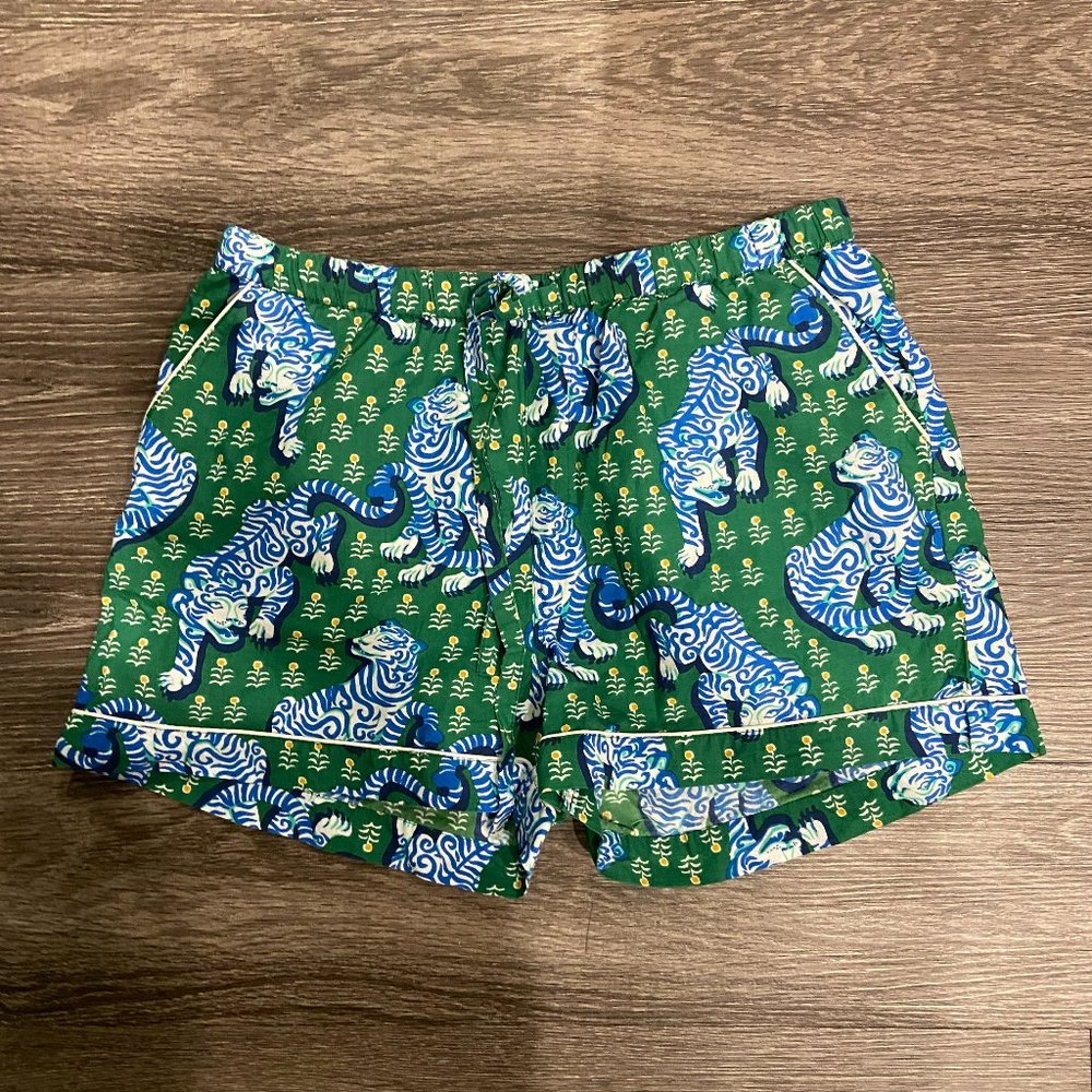 PrintFresh Tiger Queen Pajama 2.5'' Shorts - Medium
